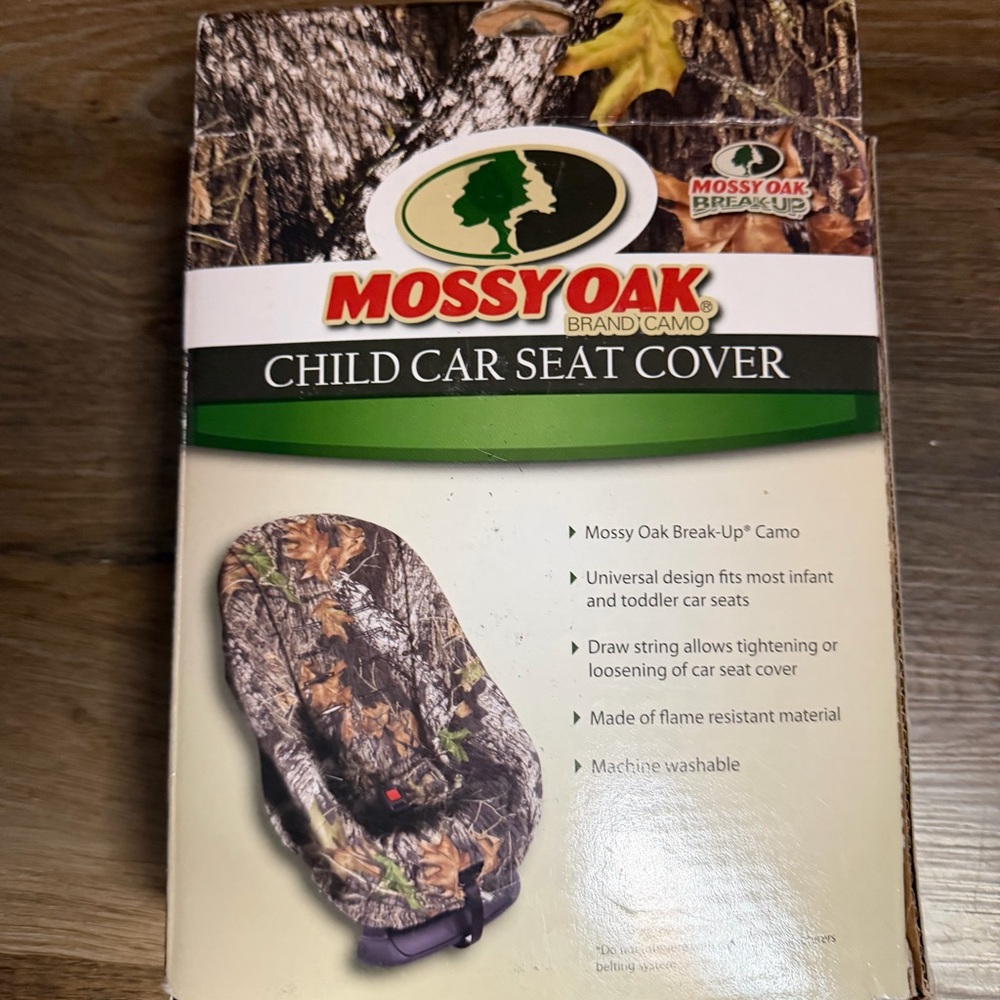 Mossy Oak Break-Up Camo Kids Car Seat Cover - Picture 2 of 5